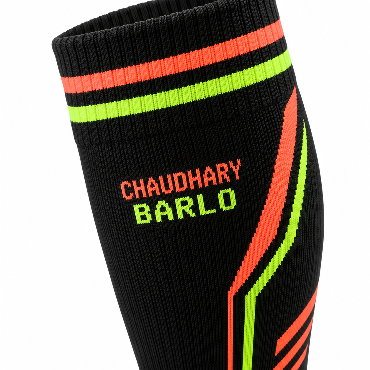 Custom Black & Neon Knee-High Baseball Socks – Chaudhary Barl