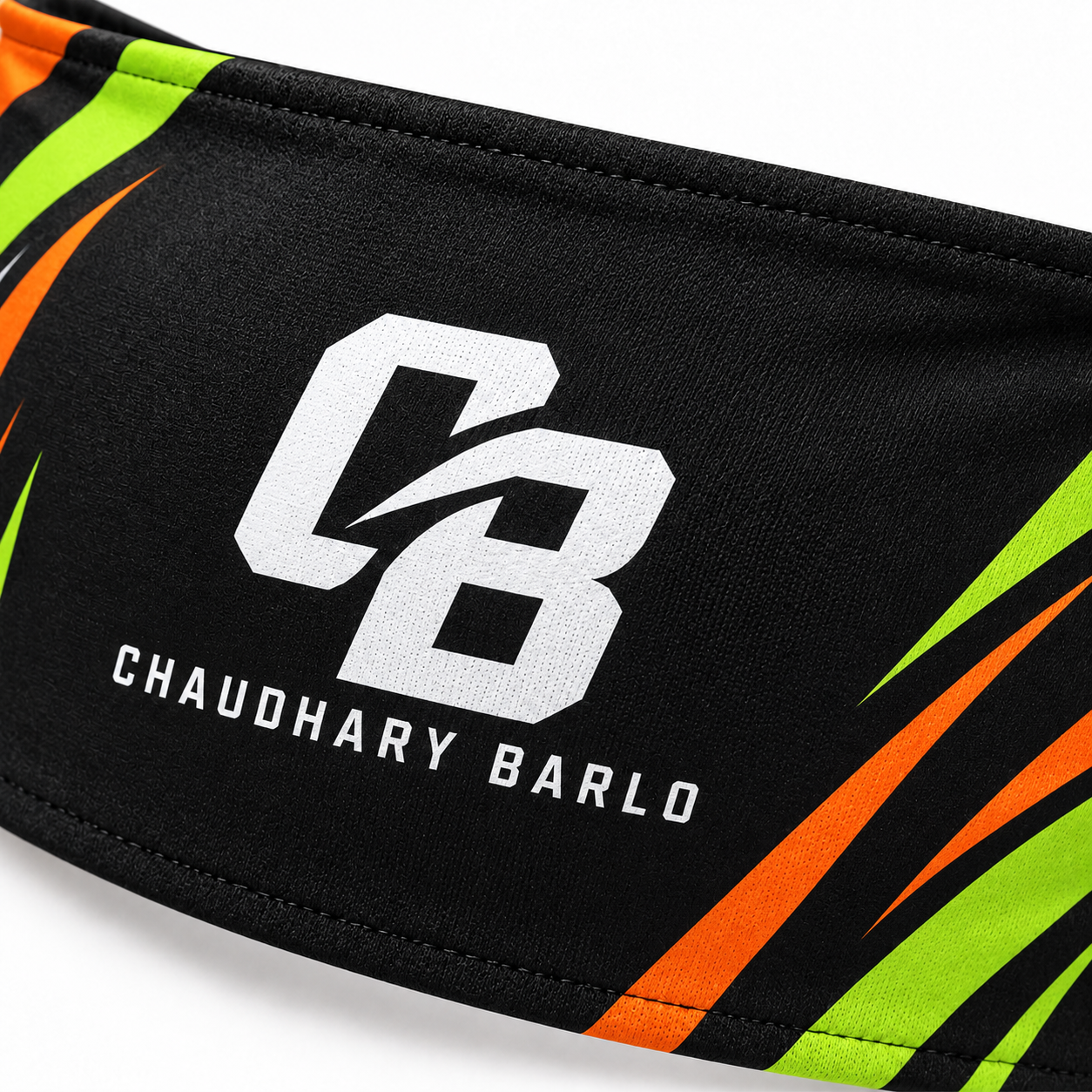 Custom Sublimated Baseball Tie Headband – Chaudhary Barlo image 5